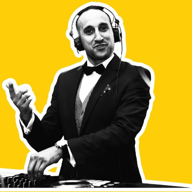DJ Sway at the decks